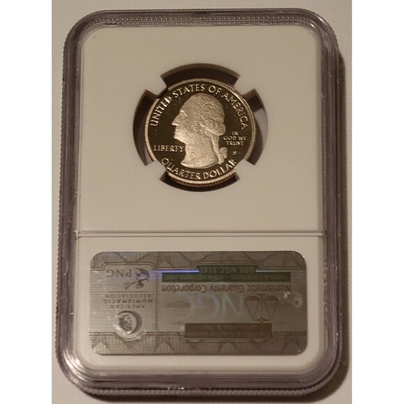 2012 S Clad Chaco Canyon NP Quarter Proof PF70 UC NGC Early Releases - Picture 2 of 2